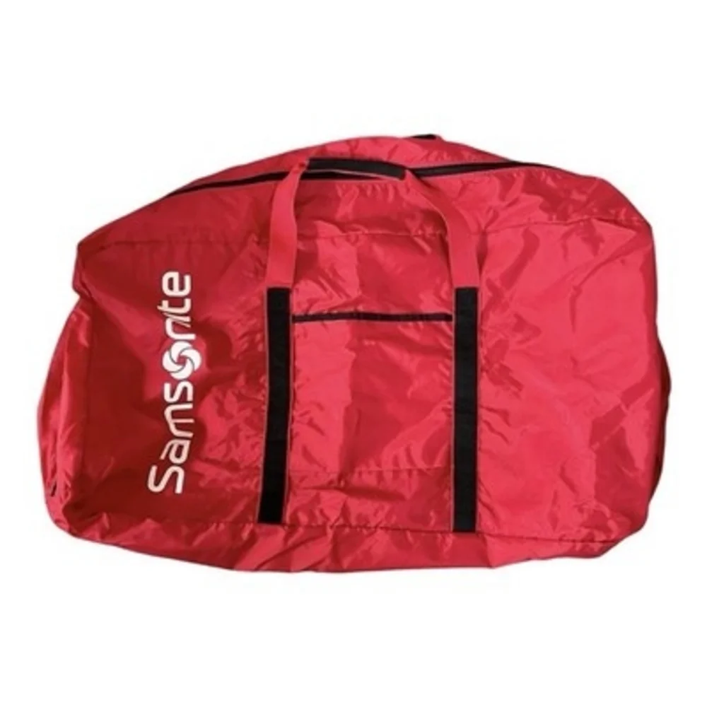 Samsonite Tote-A-Ton 34 Inch Extra Large Duffel Bag Red Nylon Travel VG Spacious